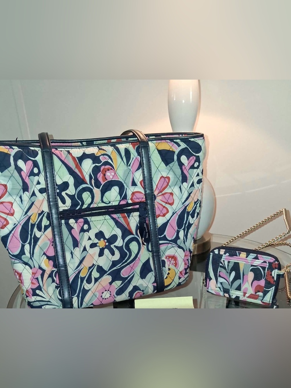 Vera Bradley: Mod Paisley tote and small matching wallet